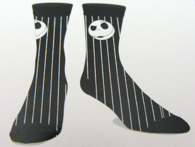 Nighmare Before Christmas Socks ~ Fits Shoe Size 8-12 ~ Casual Crew ~ 6 Pair
