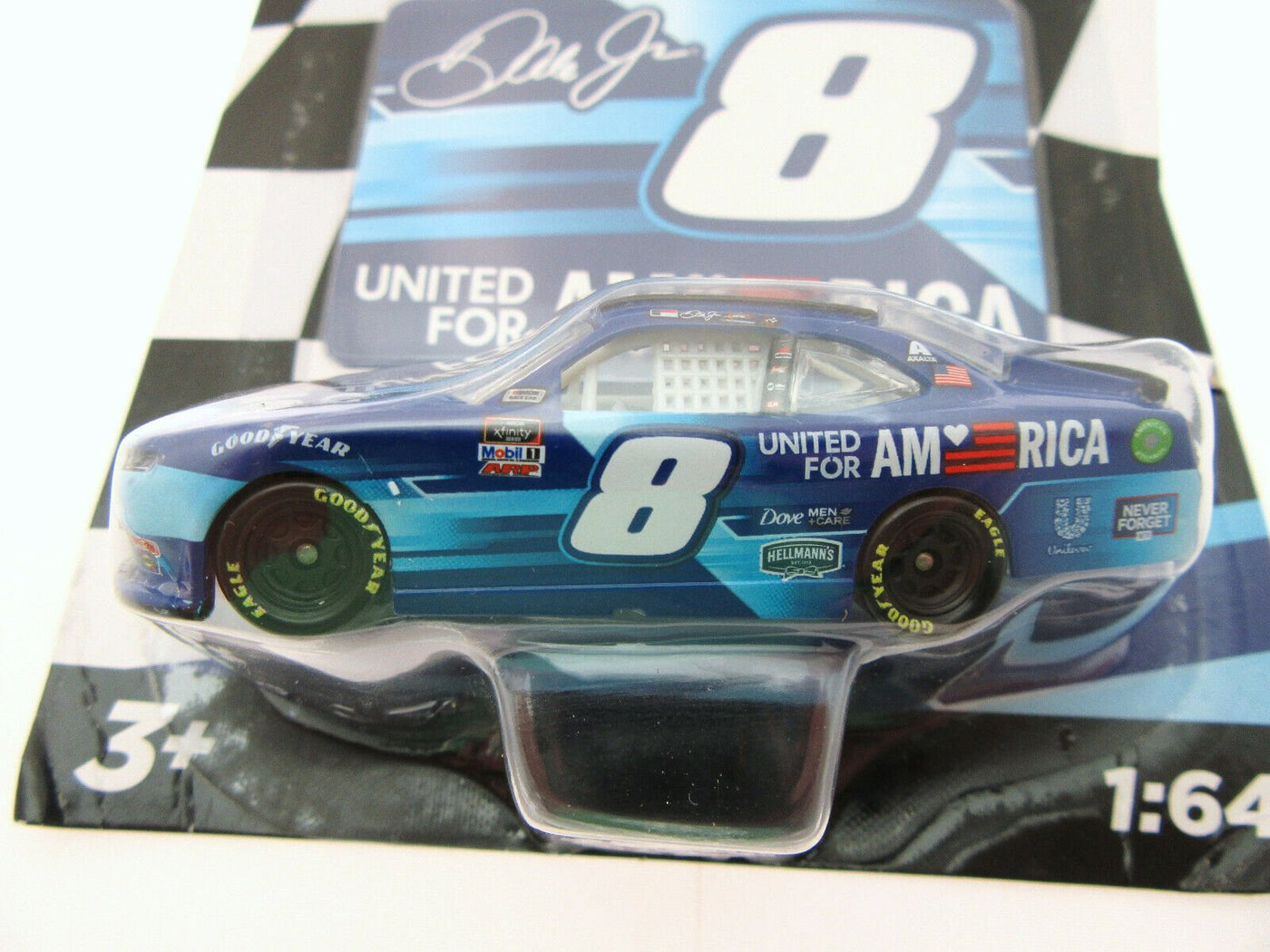 Dale Earnhardt Jr ~ America~ NASCAR Authentics ~ Die Cast  1:64 Scale