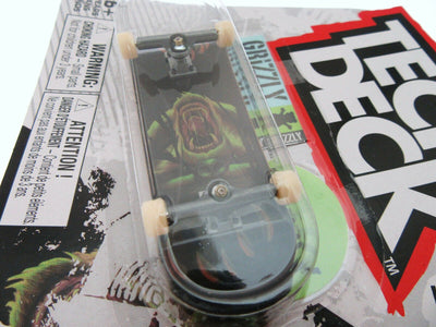 Tech Deck ~ Grizzly ~ Skateboard / Fingerboard ~ World Edition ~ Bear