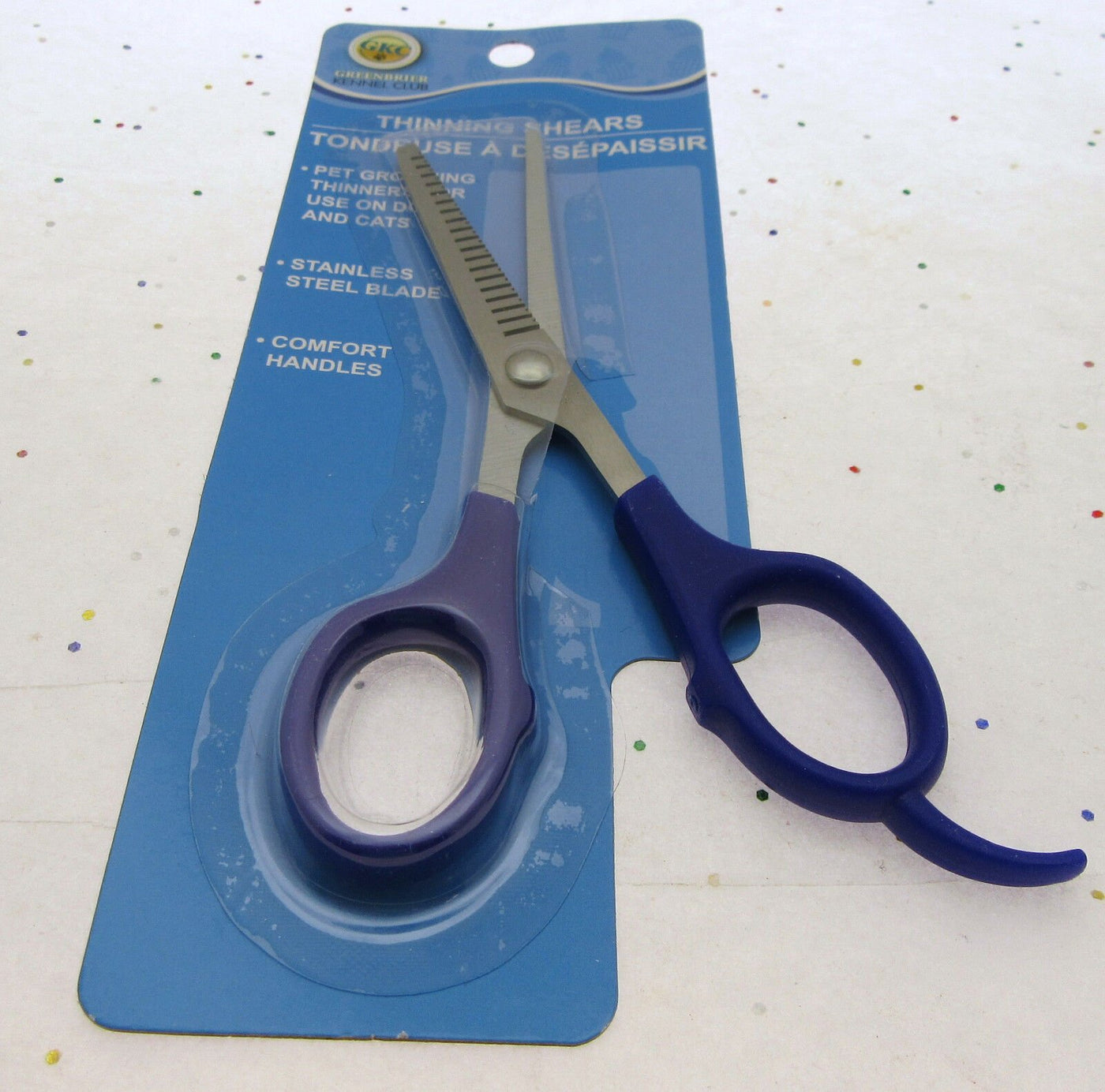 Dog Thinning Shears by Greenbrier Kennel Club Scissors ~ Pet Fur Grooming Care