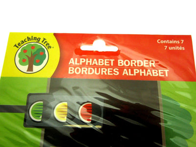 Teaching Tree Alphabet Border Educational Poster - Road