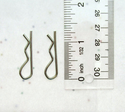 Hitch Pin Clip ~ 5/64 inch Diameter X 1 5/16" length ~ Zinc Plated Spring Steel