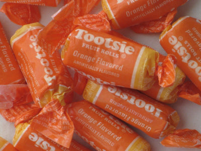 Tootsie Roll Orange Fruit Chews Candy One Pound ~ 16oz
