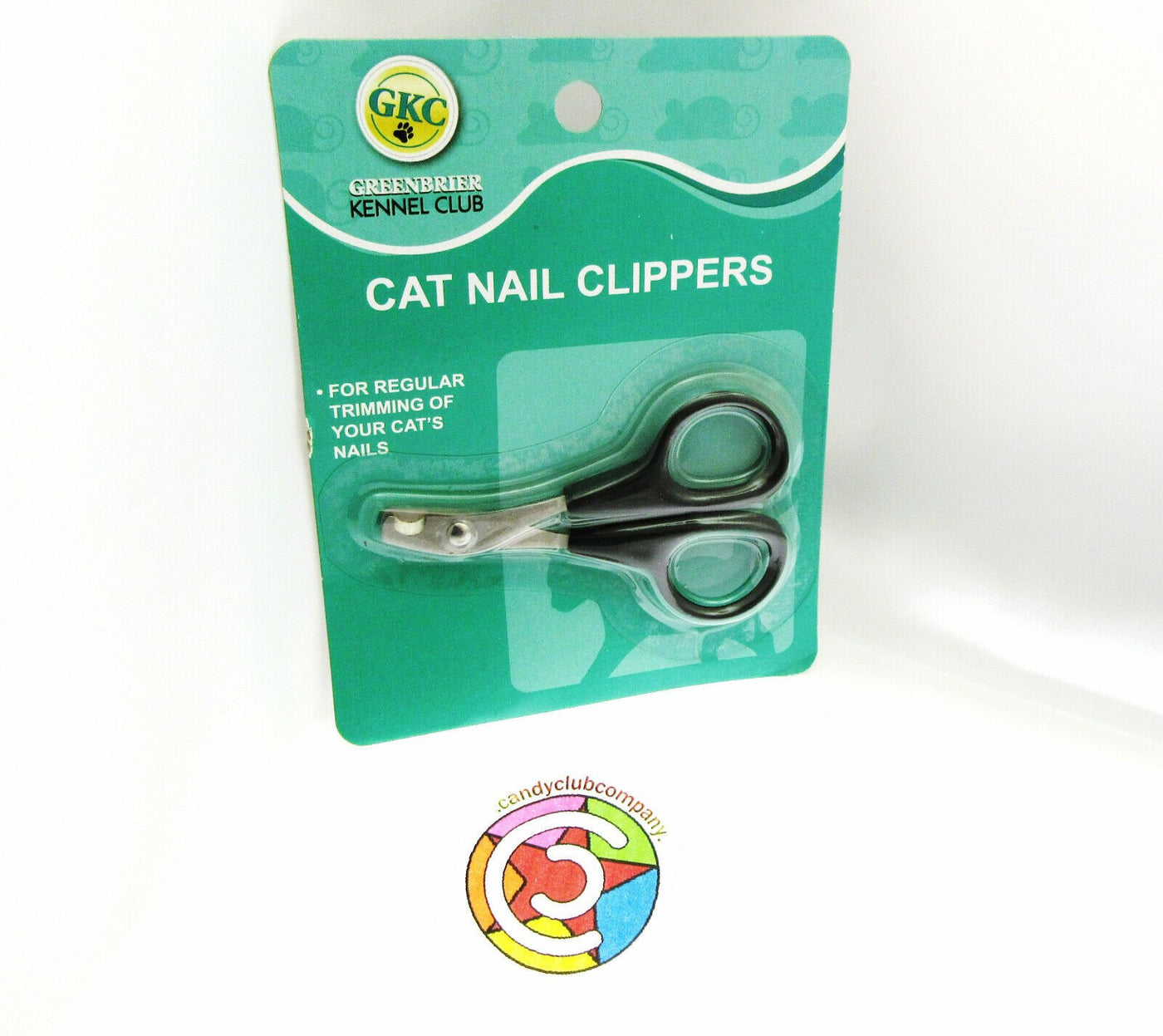 Cat Nail Clippers by Greenbrier Kennel Club (Black)  ~ Pet Claw Care