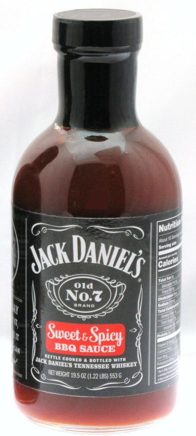 Jack Daniel's ~ Sweet & Spicy - 19.5oz - BBQ Barbeque Sauce