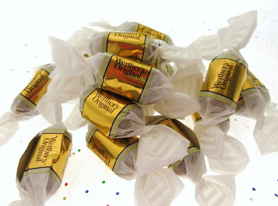 Werther's Vanilla Creme Soft Caramels 8oz Werthers Chewy Candy ~ Half Pound