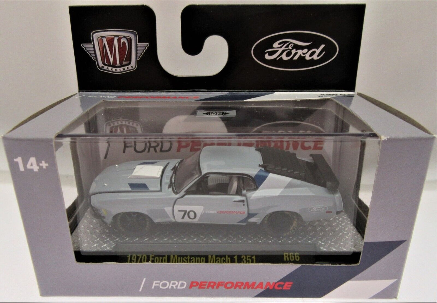 1970 Ford Mustang Mach 1 ~ M2 Details ~ 1:60 scale ~ Die Cast Car