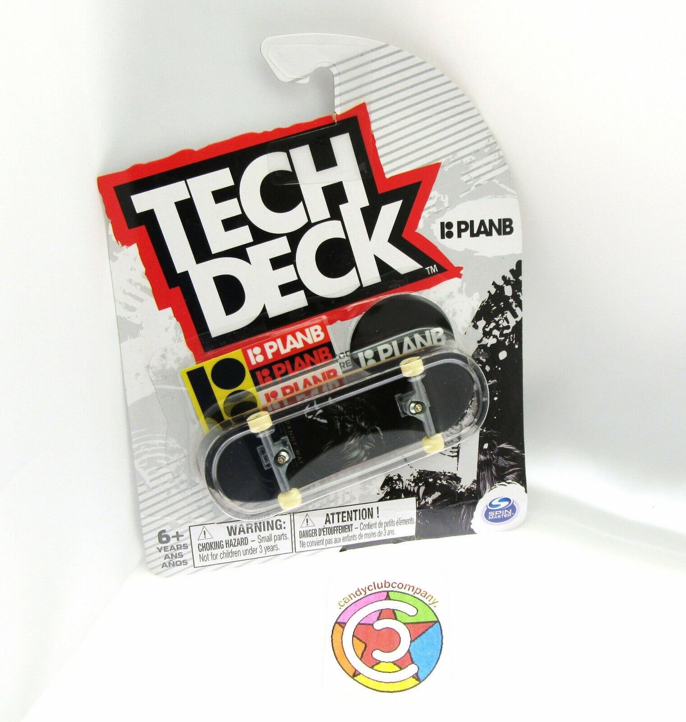 Tech Deck ~ Plan B ~ Skateboard / Fingerboard ~ Night Wolf