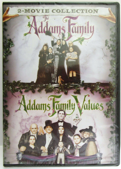 The Addams Family 1 & 2 ~ 2-Film Collection ~ Family Values ~ Movie ~ New DVD