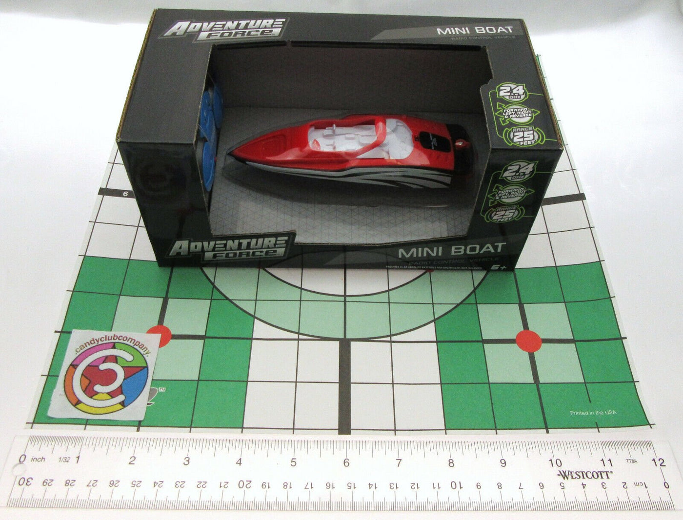 Mini RC Boat ~ Red Wave Runner ~ Adventure Force ~ Radio Control Fun