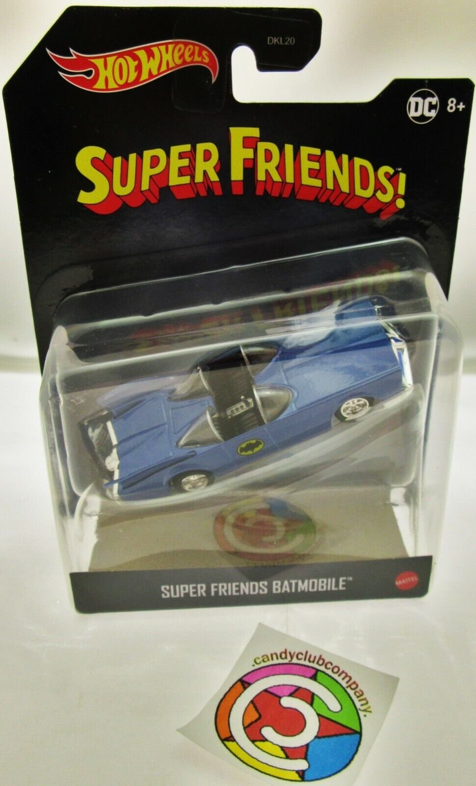 Batmobile ~ Super Friends Batmobile ~  Batman Diecast Car ~ Hot Wheels Movie