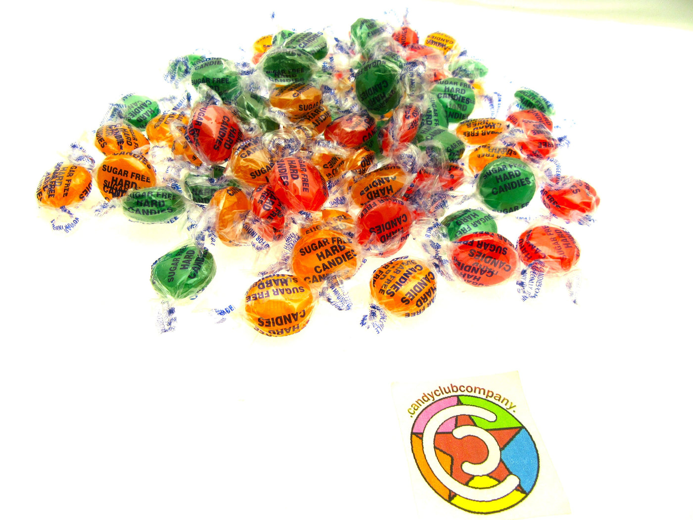 Coastal Bay Fat / SUGAR FREE 16oz Assorted Fruit Flavors Hard Candy 1 One Pound