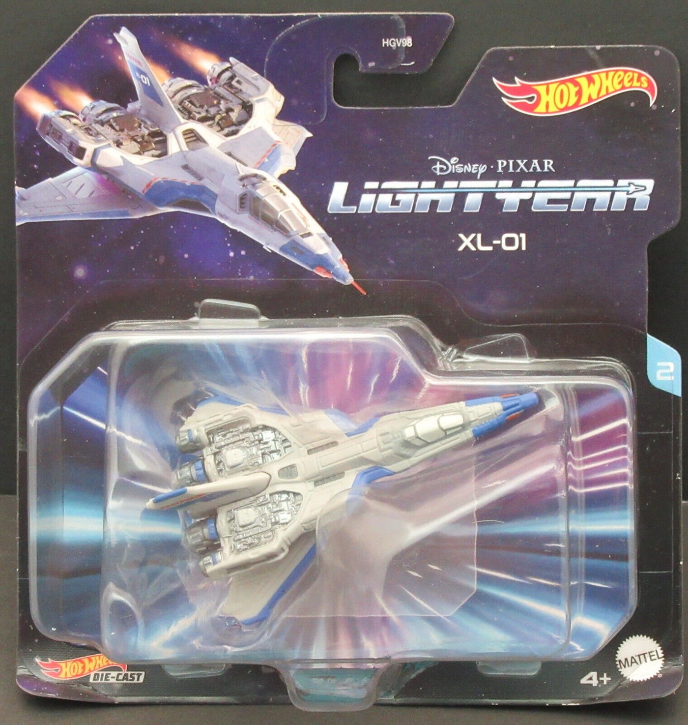 Lightyear ~ XL-01 ~ Disn/Pix Movie ~ Spaceship ~ Diecast ~ Hot Wheels