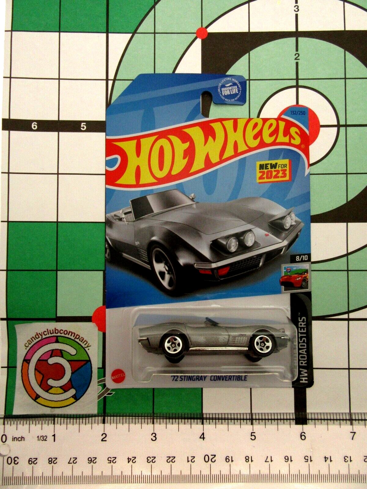 72 Corvette Stingray Convertible HW Roadster Hot Wheels ~ Die Cast