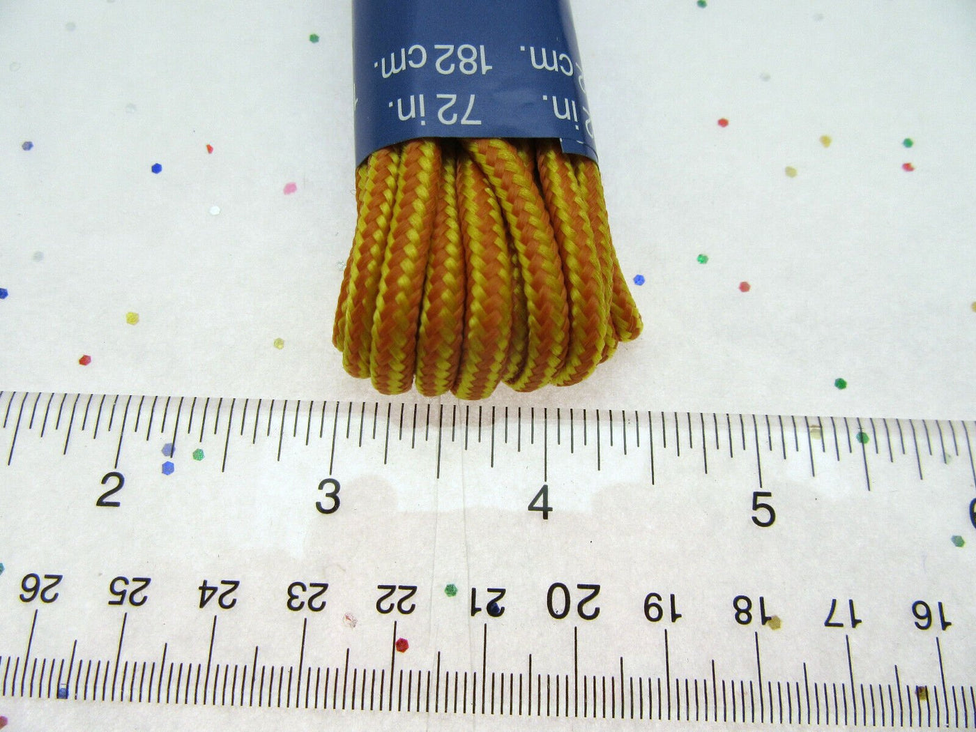Boot Shoe Laces ~ 2 ~ 72 inch / 182cm ~ Tan