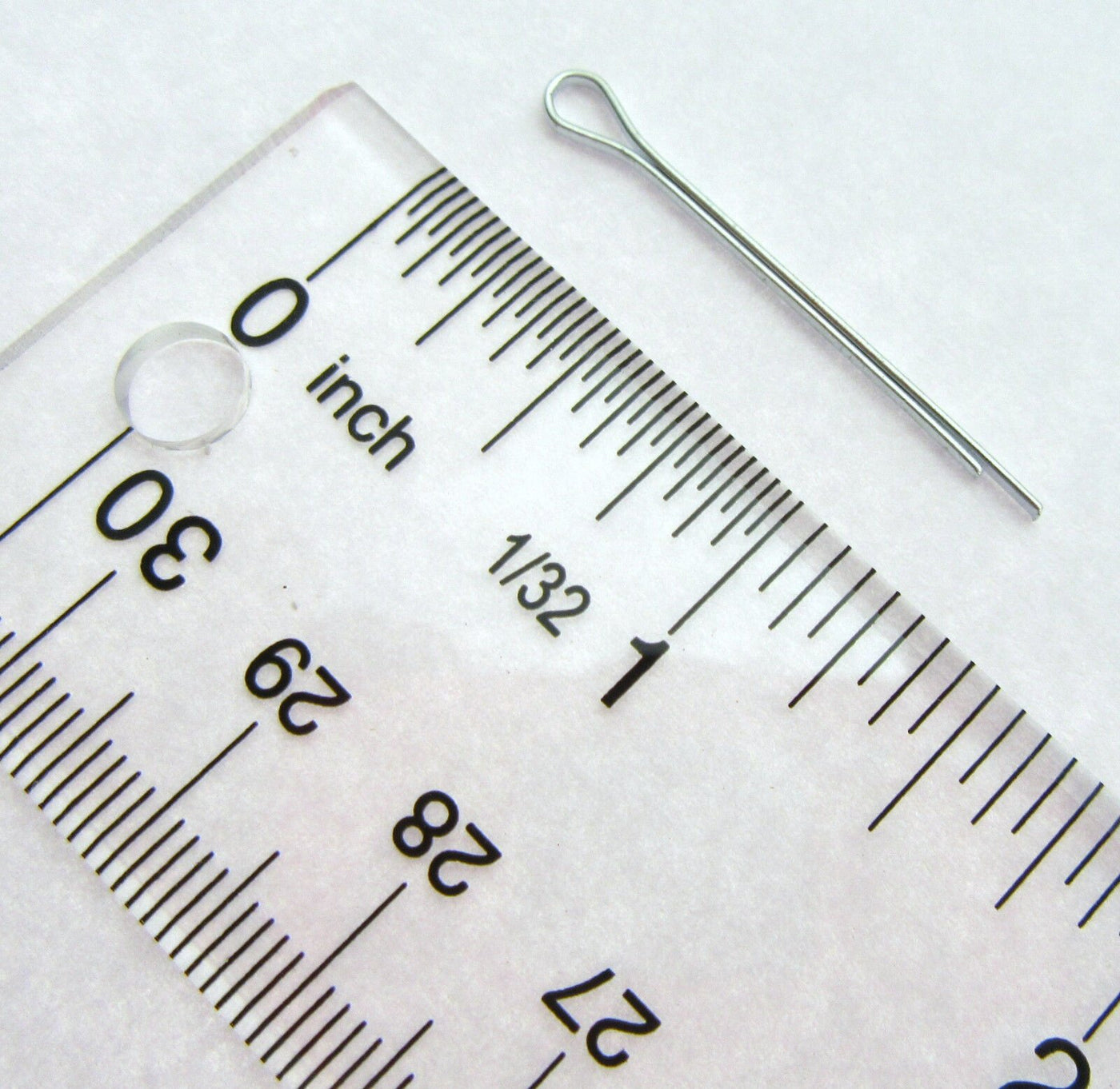 Cotter Split Pin ~ 1/16 inch x 1 inch ~ Extra Long ~ Zinc Plated ~ 4 Pack
