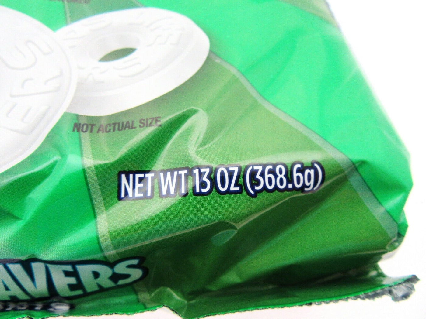 Lifesavers ~ Wint O Green Mint ~ Individually wrapped Hard candy ~ 13oz Bag