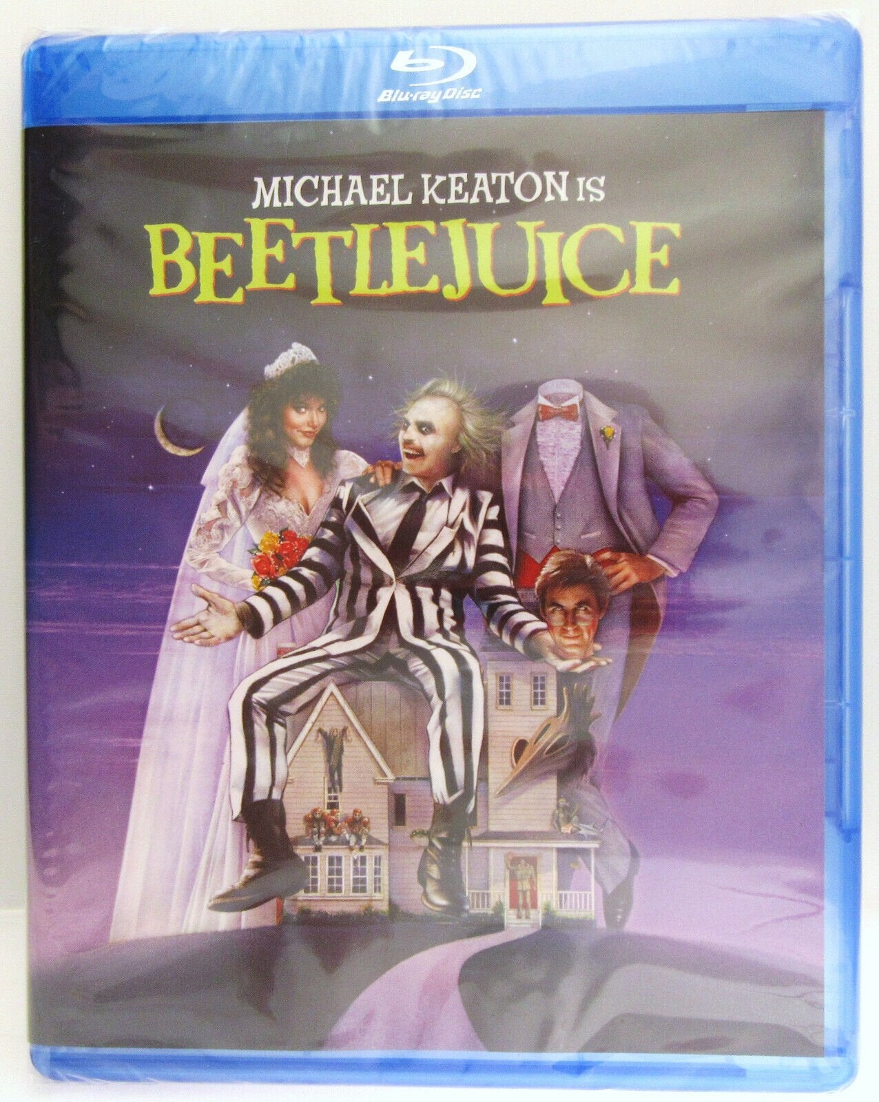 Beetlejuice ~ Michael Keaton ~ Comedy Fantasy Movie Film ~ New Blu-ray