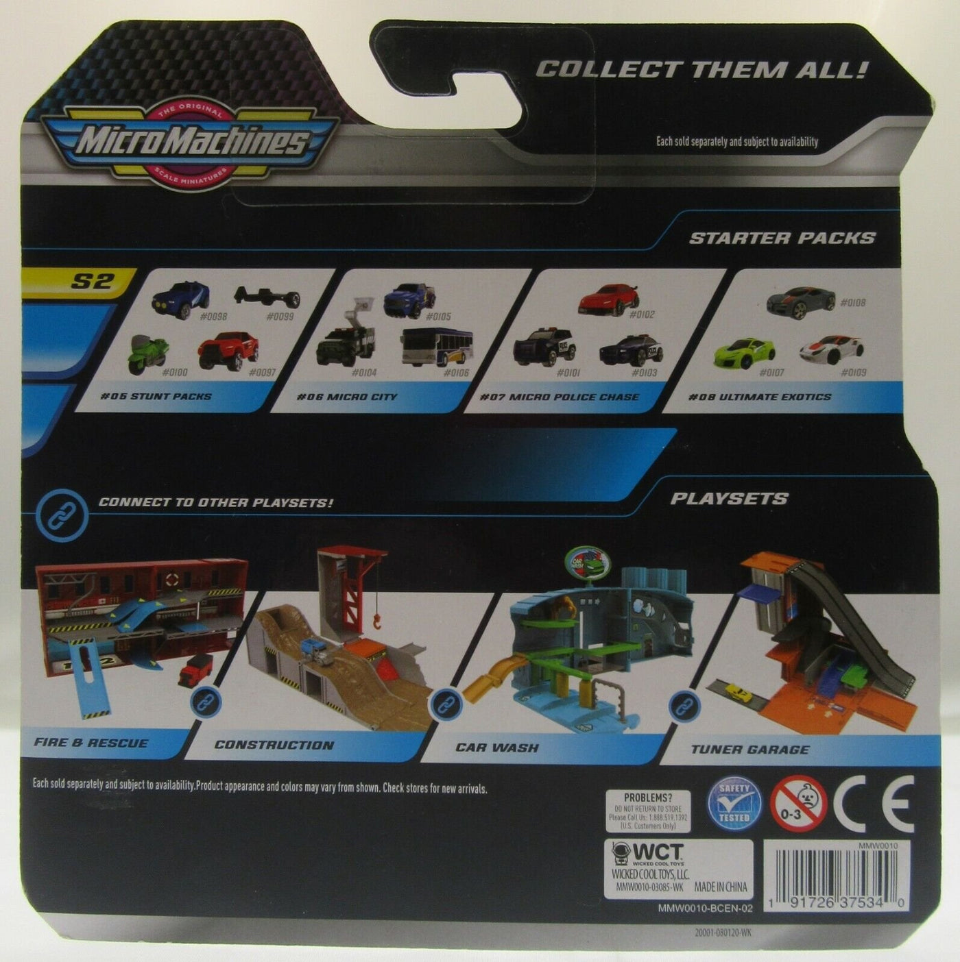 MicroMachines ~ #06 Micro City ~ Series 2 ~ Micro Scale