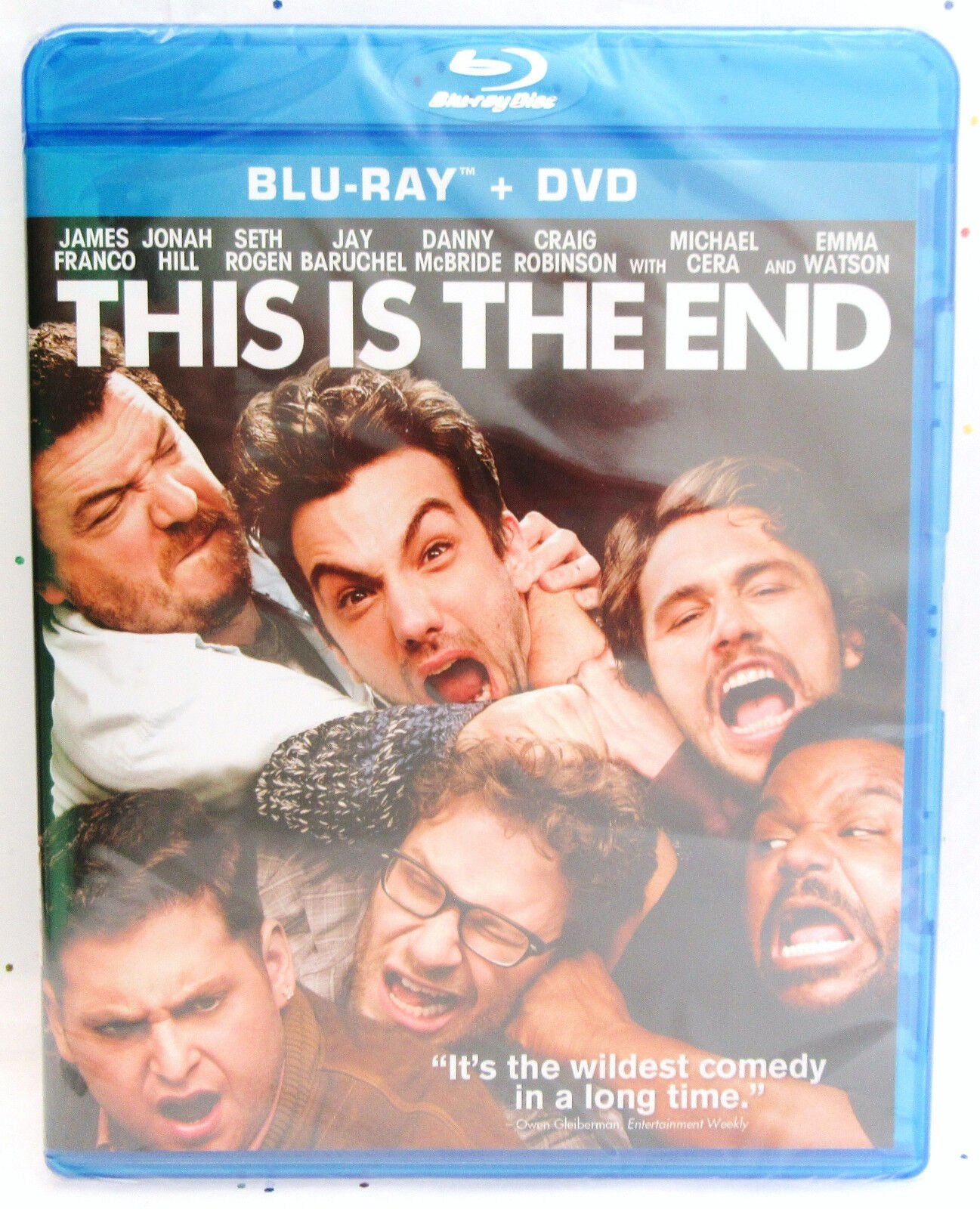 This is the End ~ American Disaster Black Comedy Film Movie ~ New BLU Ray + DVD