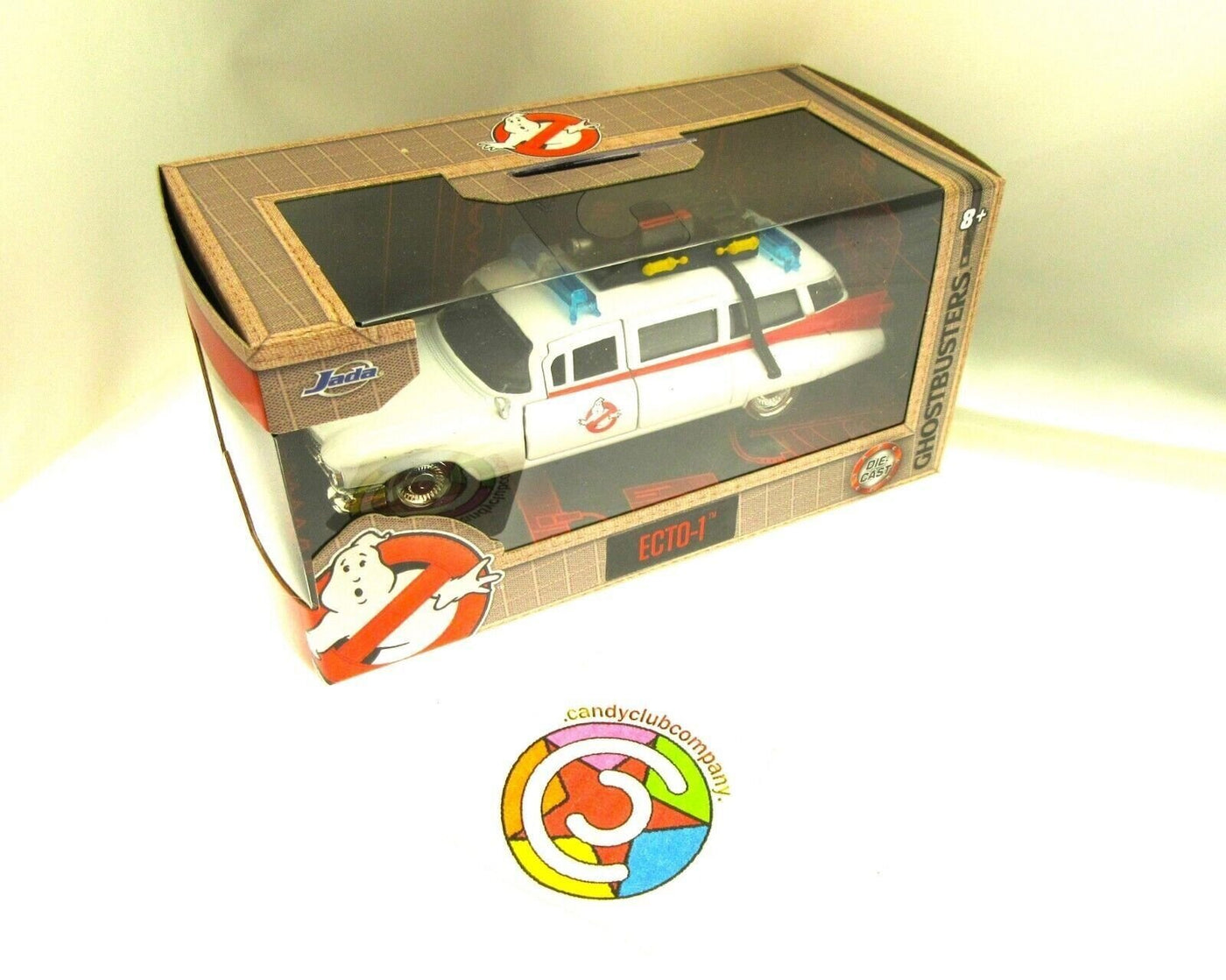 Ghostbusters Ecto 1 Diecast Car Jada Toys Hollywood Rides 1:32 scale