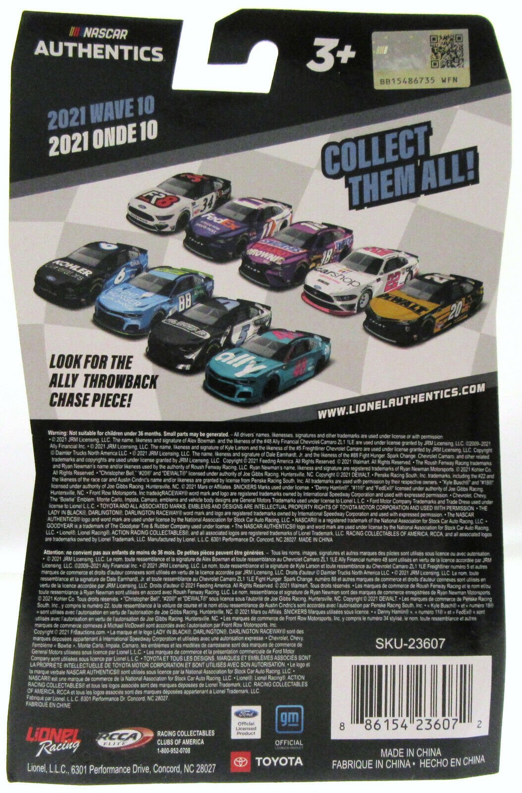 Freightliner Kyle Larson 5 ~ NASCAR Authentics ~ Die Cast Car 1:64 Scale