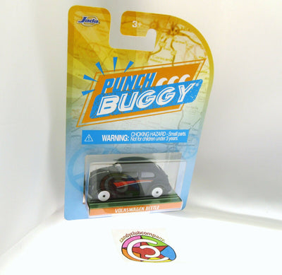 VW Beetle ~ Punch Buggy ~ Black ~ 1:55 Scale