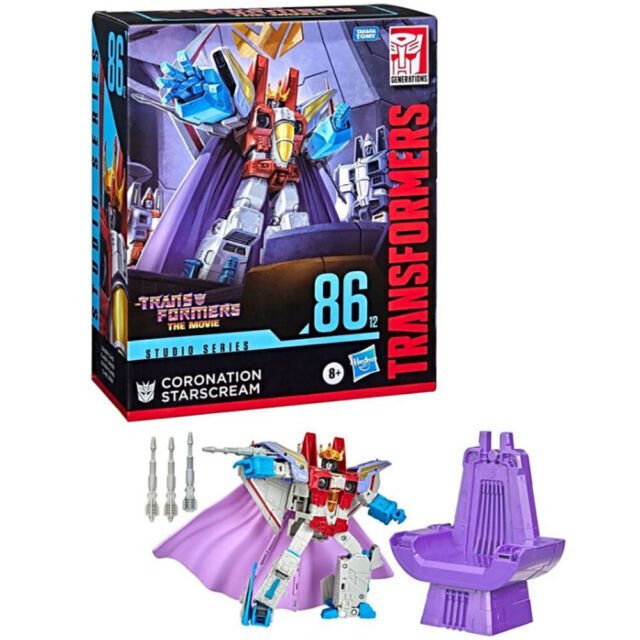 Coronation Starscream 86-12 ~ Transformers ~ Studio Series ~ Hasbro