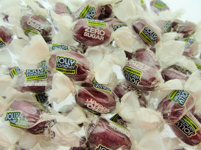 Jolly Rancher  ZERO SUGAR FREE Grape ~ 32oz Candy Candies America ~ Two Pounds