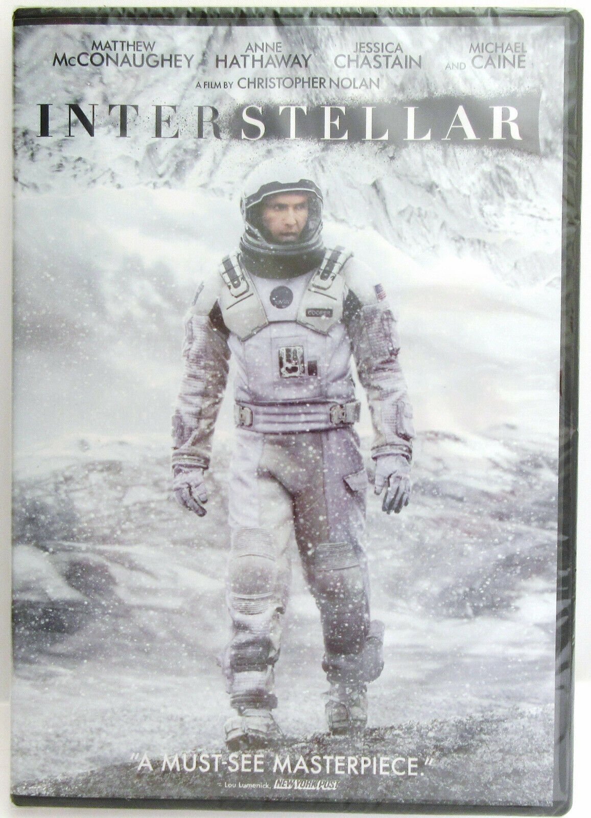 Interstellar ~ Matthew McConaughey ~ 2014 ~ Epic Sci-Fiction ~ Movie ~ New DVD