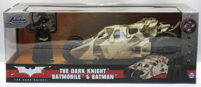 Batmobile ~ The Dark Knight ~ Camo ~  Die Cast Car ~Batman ~ 1:24