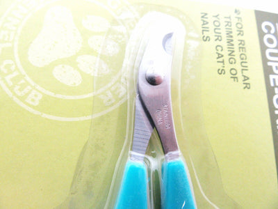 Cat Nail Clippers by Greenbrier Kennel Club (Teal)  ~ Pet Claw Care
