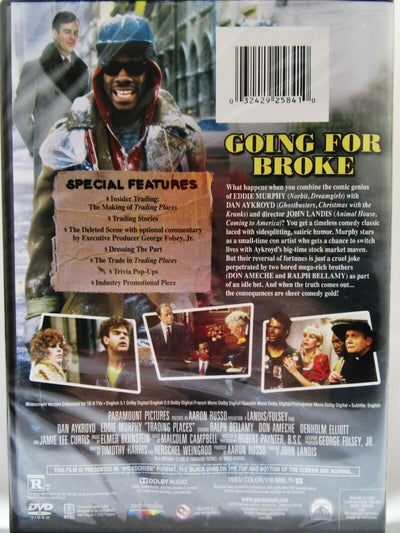 Trading Places ~ Dan Aykroyd Eddie Murphy ~ 1983 Movie ~ New DVD