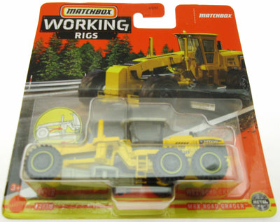 Matchbox Working Rigs ~ MBX Road Scraper ~ Metal