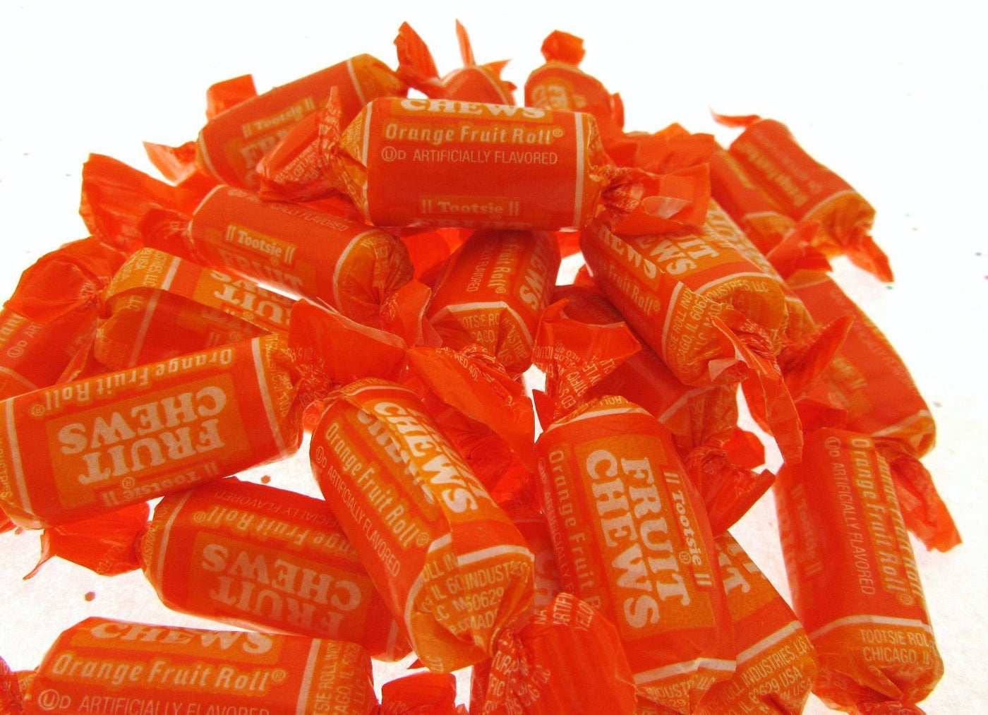 Tootsie Roll Orange Fruit Chews Candy One Pound ~ 16oz