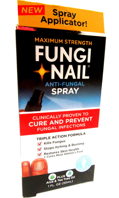 Fungi Nail Anti-Fungal Spray Maximum Strength Triple Action Formula