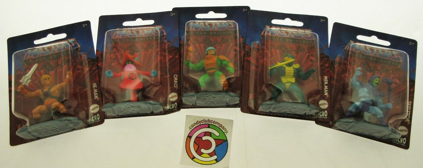 Masters of the Universe 5 Toy Figurine Collectibles Heman Orko Skeletor Man@arms