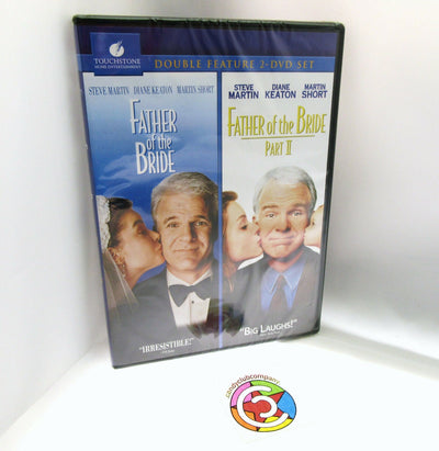 Father of the Bride 1&2 ~ Double Feature ~ Steve Martin ~ Movie ~ New DVD