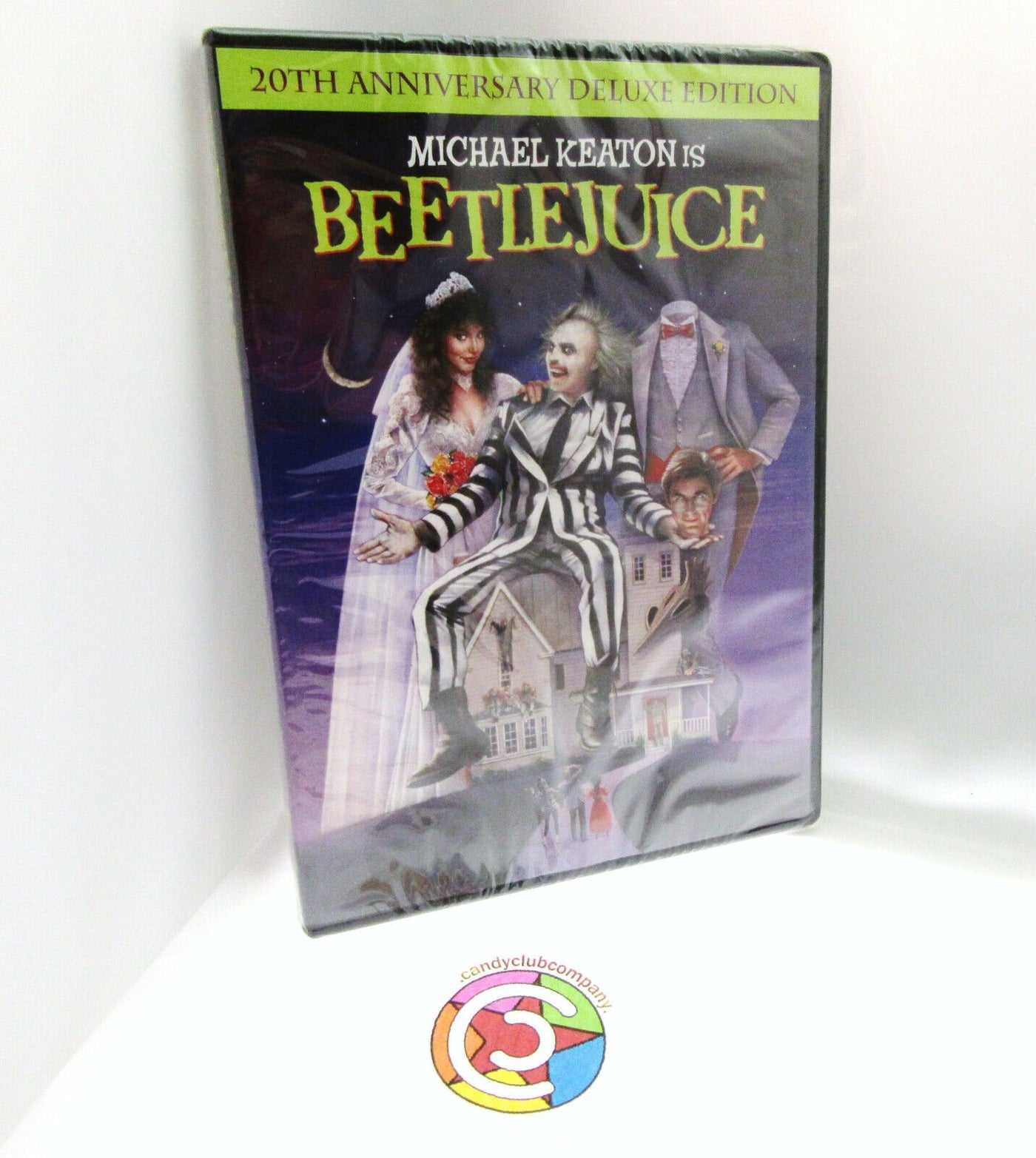 Beetlejuice ~ Michael Keaton ~ Tim Burton ~ New DVD Movie