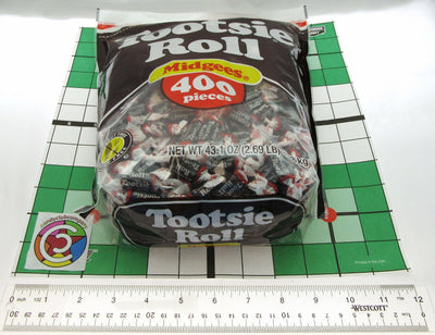 Tootsie Roll Original Midgees ~ 400 pieces ~ Chews Candy ~ 43.1oz Resealable Bag